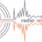 Logo der Sendereihe mit dem Abdruck einer Hand neben einer visualisierten Soundspur und dem Schriftzug Radio Widerhall m